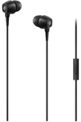 Resim Mu Art Ahşap Ttec Pop Mikrofonlu Kulakiçi Kulaklık 3.5mm Siyah 