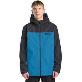 Resim Jack Wolfskin Taubenberg 3in1 Erkek Mavi Outdoor Ceketi 