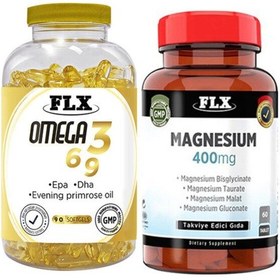 Resim Omega 3-6-9 90 Softgel & Magnezyum Malat 60 Tablet 