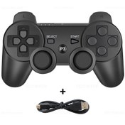 Resim Sony Ps3 Denetleyici Desteği Bluetooth Playstation 3 Joystick İçin Kablosuz K Black 