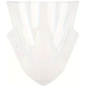 Resim Hightower Beyaz Renk, 10 Renk Seçeneği, Evrensel Akrilik Motosiklet Rüzgarlığı Yüksek Netlik, Rüzgar Koruma 