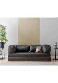 Resim Good Night Legom Klass Deri Koltuk Koyu Gri 