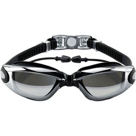 Resim Youyou Unisex Anti-Sis Yüzücü Gözlüğü Siyah -Deniz Havuz Gözlüğü Beyaz 