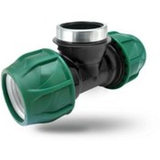 Resim BilfolD Poelsan Siyah 25X1/2X25 Kablin Dişi Te 