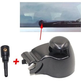 Resim Lasonstiges Arka Silecek Kolu Kapağı Somun Yıkayıcı Kapağı Ve Püskürtme Memesi Vw Polo Bora Caddy Golf Lupo Passat Sharan Touran 