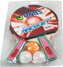 Resim F118 Masa Tenisi Raketi Çift Toplu 