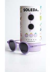 Resim 3-6 Yaş Çocuk Güneş Gözlüğü Purple Lila 