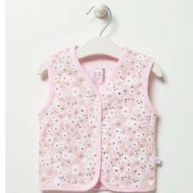 Resim Kız Bebek Pembe Flower Yelek Pembe 