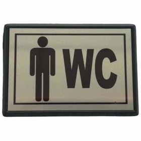 Resim AyrStore Cemax Yönlendirme Büyük WC Bay 13X8,5 cm 