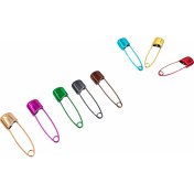 Resim Özene Bezene 5 Adet Metalik Çengelli Iğne 