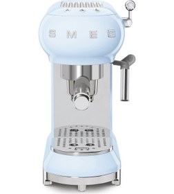 Resim Smeg ECF01 Linea 50's Retro Style Espresso & Kahve Makinesi Mavi 
