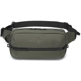 Resim Erkek Bodybag Bel Çantası Orta Boy Oxford Kumaş 8676 001 