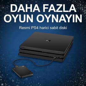 Resim Seagate Gaming 2TB 2.5" PS4 USB3.0 Harici Disk STGD2000200 