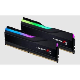 Resim Gskill Trident Z5 Siyah 64GB (2x32GB) DDR5-6000Mhz DUAL F5-6000J3040G32GX2-TZ5RK Ram 
