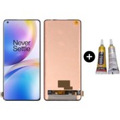 Resim Oneplus 8 Pro Uyumlu A Kalite Lcd Ekran Dokunmatik + B7000 