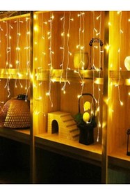 Resim ledison KABLO PERDE LED GÜNIŞIĞI 3X1 FİŞLİ 