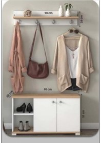 Resim Evimponcik Ruumtore By Doğtaş Ayakkabılıklı Vestiyer 