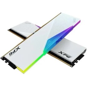 Resim Xpg 64GB (2x 32GB) Ddr5 6000MHZ CL30 Rgb Dual Kıt Pc Ram Lancer Beyaz AX5U6000C3032G-DCLARWH 