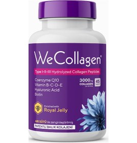 Resim WeCollagen® Kolajen Takviye Edici Gıda 45 Tablet 