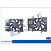 Resim KALE FAN MOTORU DAVLUMBAZLI TRANSIT COURIER 1.0 18- B460 KONTROL UNITELI 12V 250W 2900rpm 