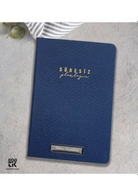 Resim Kişiye Özel Conotes Marka Lacivert Renk Tarihsiz Ajanda / Süresiz Lacivert 