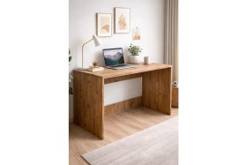 Resim Nenu Nova Atlas Çam Oyuncu Masası 120x60 cm | Bilgisayar Masası | Gaming Desk | Çalışma Masası | Ofis Masası | Modern Geniş Masa 