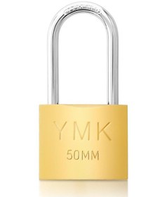 Resim Ymk Asma Kilit Sarı Uzun 50 Mm Ymk-1250bl 