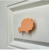 Resim Pomerol Turuncu Aslan Dolap Kulpu - Çocuk Odası, Mutfak Ve Banyo İçin Modern Ve Dayanıklı Mobilya Kulp, Dh 