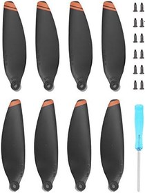 Resim VGEBY Drone Pervane Yedek Drone Pervane Mavic Mini 2 Pervane için DJI Drone Pervane Seti Drone Aksesuarı(turuncu kenar) 