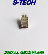 Resim Cat 6 Ftp Metal Plug 1 Paket 100'Lü 
