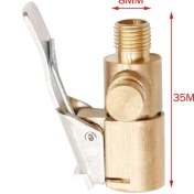 Resim Xiyu Shop No.4 Tarzı Araba Lastiği Hava Aynası Şişirme Pompası Vana Konektörü Klipsli Adaptör Araba Pirinç 8mm Lastik Tekerlekli Vana Şişme Pompa Dropship (Yurt Dışından) 