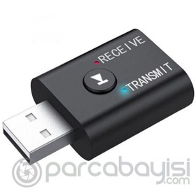 Resim ALLY 2in1 Bluetooth 5.0 Mini USB Adaptör+Fm Transmitter 