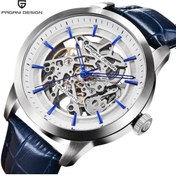 Resim Pagani design PD-1638 Iskelet Otomatik Erkek Kol Saati 2 Yıl Garanti Su Geçirmez 