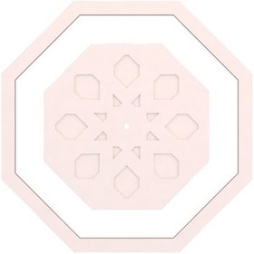 Resim Motifpiyer Tavan Lamba Göbeği 20-sekizgen-dis Citali 