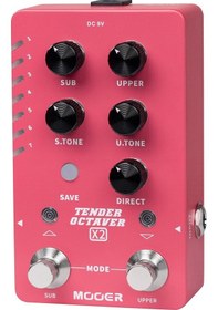 Resim Mooer M730 Tender Octaver X2 Gitar Pedalı 