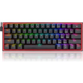 Resim Hype Store Redragon K617-RGB 16,8 Milyon Rgb Aydınlatma, Red Switch Fizz%60 Q Türkçe Kablolu Mekanik Klavyesi S 