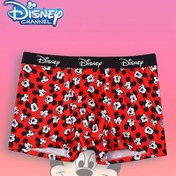 Resim 1 Adet Disney Karakter Baskılı Erkek İç Çamaşırı - Yumuşak ve Rahat, Harfli Elastik Bel, Günlük Kullanım 