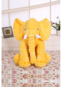 Resim Babymoda Uyku Arkadaşım Fil - Sarı 