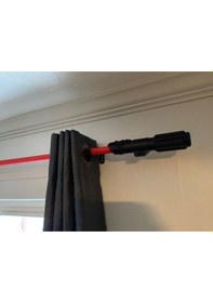 Resim Opencart Sith Lightsaber Perde Çubuğu Sadece Plastik Aparattır 