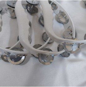 Resim Aker Hediyelik Toptan Fiyatına Beyaz Tef 5 Adet Plastik Def Zilli Tef Toptan Satılık Tefler 