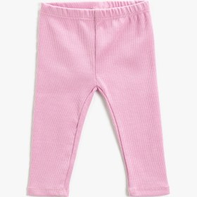 Resim Kız Bebek Basic Fitilli Tayt Beli Lastikli 