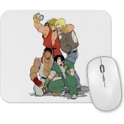 Resim Baskı Dükkanı Selfie Dos Campeoes Mouse Pad 