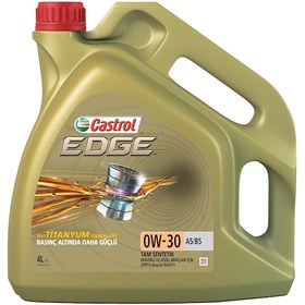 Resim Castrol Edge Titanium FST 0W-30 A5/B5 Tam Sentetik Motor Yağı 4 L 
