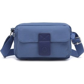 Resim Smart Bags Günlük Minik Boy Su Geçirmez Krınkıl Kumaş Kadın Telefon Ve Postacı Çantası Mavi 05435287 