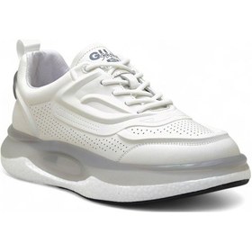 Resim Guja 24y576 Trend Deri Erkek Sneaker Beyaz 
