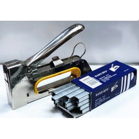 Resim Sft Hand Mekanik Zımba Tabancası 4 - 8 MM + 1000 Adet Zımba Teli 