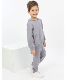 Resim Toontoy Kids Toontoy Erkek Çocuk Explorer Baskılı Eşofman Takım Gri 