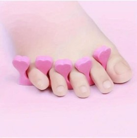 Resim sanal trend 10 Adet Sünger Parmak Ayırıcı Pedikür Manikür Aparatı Tırnak Oje Boyama Süsleme 
