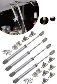 Resim TURGUTLAR TAYEM 4 Adet Dolap Kapak Pistonu Gazlı Amortisörü Piston Kapak Hidrolik 27cm Mutfak Dolabı 100n 