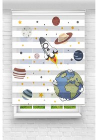 Resim Perdecizade Enxboy Füze Dijital Baskılı Zebra Perde-cocuk Odası-stor Perde Tyc8ea2f4be7191d832c6ca00 Renkli 